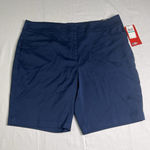 PGA Tour Women's  Size 16 Comfort Stretch Waistband Golf Shorts Navy Blue NWT‎ Photo 0