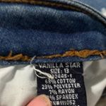 Vanilla Star Jeans Vanilla Star Distressed Cropped Jeans - Blue Photo 5
