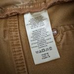 Pilcro Anthropologie The Breaker Cropped Pleated Barrel Jeans Tan Size 29 Photo 9