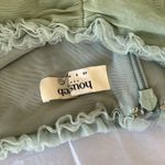 House Of CB House‎ of CB 'Gabriella' Pistachio Ruffled Keyhole Front Gown NWOT Photo 11