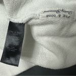 Rag and Bone  White Glitch Crewneck Sweatshirt in Medium Photo 5