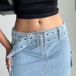 Princess Polly Denim Skirt Photo 0