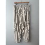 Quince Women's Vintage Wash Tencel Drawstring Cargo Pants Size Large In Shale Photo 7