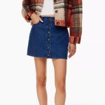 Aritzia Wilfried Denim Mini Skirt Photo 0