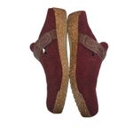Earth Origins  Women's Aurora Janet Merlot Fabric Cork Retro Clogs Mules‎  7.5 Photo 8