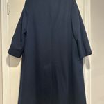 Vintage 80s J. G. Hooks Sz: 10P Long 100% Wool Navy Single Breast Peacoat. Blue Photo 14