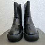 Vagabond Urban Outfitters Aylin Puffer Tall Boot Pull On in Black Leather Size 8 Photo 3