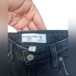 Abercrombie & Fitch  Curve Love Distressed‎ High Rise Mom Jeans Size 2S/26 Photo 3