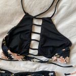 O'Neill Black And Floral Bathing Suit Set Photo 6