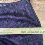 Rimini Y2K Sequined Lace Halter Top And Pants Formal Cocktail Suit Size 8 Purple Photo 10