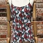 Loft geometric floral/leaf patterned tank top / L / Excellent condition Photo 0