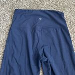 Navy Wide Leg Leggings Blue Photo 2