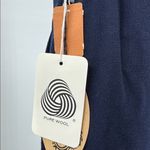 Villager  Navy Blue Women's Trousers 100% wool vintage dead stock new minimalist Photo 9