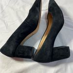 Gianni Bini  Black Heels Classic Suede Pumps Photo 1