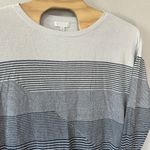 Barefoot Dreams  CozyChic Ultra Lite Split‎ Stripes Tunic Womens Size 2X Blue Photo 1