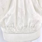 Bishop and Young New Textured Wrap Blouse Jayne Cross Front Top White Photo 8