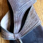 Bed Stu  Black‎ Leather Summer Festival Flat Ankle Strap Thong Sandals Size 9B Photo 8