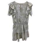 Love Shack Fancy  Natasha‎ Heritage Mini Dress L Cottagecore Boho Cowgirl Romantic Photo 4