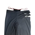 Outcast Women’s M Blaine Cutout Bondage Flare Pants Black Sexy Baddie Club NWT Size M Photo 10