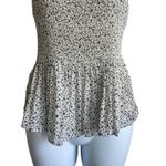 Lush Clothing Lush Women Crop Top XS Animal Print Babydoll Smock Bodice Coquette‎ Flirty Y2K Photo 8