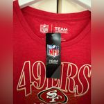 NFL NWT Team Apparel San Francisco 49ers Women's Short Sleeve Tee Size Medium Photo 5