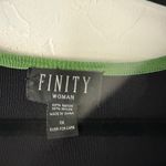 FINITY WOMAN Vintage 90s Grunge Black Sleeveless Square Neck Tank Top Top 1X Photo 3