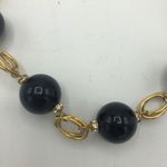 Kate Spade  Black Gold Rhinestone Statement Jewelry‎ Ball Round Photo 1