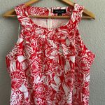 Perceptions Red‎ & White Sleeveless Dress Size 16 Photo 1