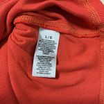 Aeropostale Y2K Womens Orange Gray Raglan Long Sleeve Henley Shirt Top L G Photo 2