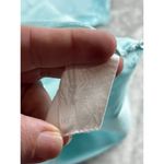 Vtg Ilise Stevens Nightgown Kimono Light Blue Satin Floral Size M Sleep Dress Size M Photo 8