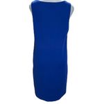Banana Republic Blue Sleeveless Above the Knee A-Line Dress Size Small Photo 3