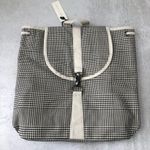 Lulu Dharma Frasier Drawstring Plaid Backpack NEW Photo 5