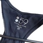 Splits59  Women’s M Bandage Racerback Athletic Tank Black Ruched Sides Shelf‎ Bra Photo 1