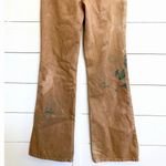 PacSun  Tie Dye High Rise Bootcut Jeans Brown/Teal 27 X 32‎ Photo 6