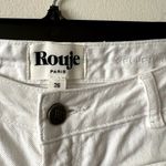 rouje jeans belleville white size 26 DR Photo 2