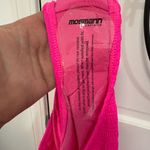 Mosmann Australia Neon Pink One Piece Swimsuit Scoop Neck High Cut Padded Beach Size M Photo 9