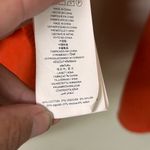 Michael Kors  Bold Orange half zip top pullover Sweater size‎ small Photo 7