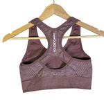 New Balance  Seamless Sports Bra Racerback Gym Workout Athletic Mauve M Photo 2