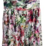 Marchesa Notte Floral Off Shoulder Appliqué 3D Formal Evening Gown Size 14 White Photo 10