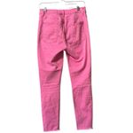 7 For All Mankind Pink Skinny Ankle Jeans Women Size 29 Stretch Preppy Modern Photo 1