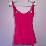 La Blanca Island Goddess Swimsuit Women Size 8 Over the Shoulder Bandeau Skirt Photo 3