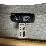 Armani Jeans Heather Gray Short Sleeve V Photo 2