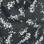 Anthropologie Sweetheart Puff Sleeve Textured Black Print Cropped Blouse Size M Photo 8