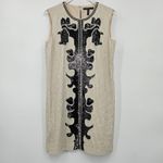 BCBGMAXAZRIA BCBG Maxazaria Geri‎ Sequin Dress Black and White Size Medium Photo 3