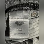 CAbi  Distressed boyfriend jeans size 6 black gray wash 100% cotton Photo 8