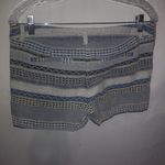 Merona  8 33 Mexican Baja Black Gray Short Shorts Photo 2