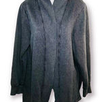 Zella Z by Open Cardigan Sweatshirt Blue L Photo 0