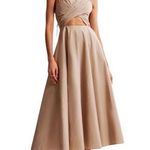 Abercrombie & Fitch Abercrombie - NWT Crossover Bodice Midi Dress Sz XLP Photo 0