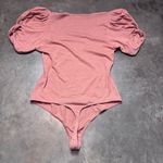 Free People Intimately Women's Ava Puff-Sleeve Bodysuit in Terracotta Size XS Photo 5