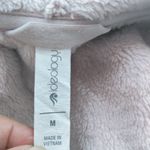 Ideology Womens Pink Faux-Fur Quarter-Zip Hoodie, Shimmer Size M Photo 8